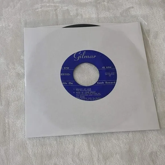 Gilmar Various Artist 6 Hits on Each Record 45 RPM RX103 Rhythmaires Mimi Martel - Picture 5 of 5